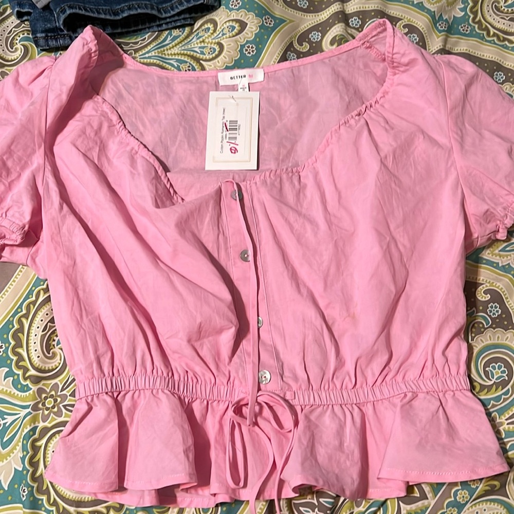 NWT mini shirt